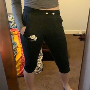 Nike half-calf capris sweatpants